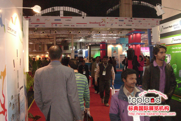 2010年印度通信展INDIA TELECOM展會現(xiàn)場照片